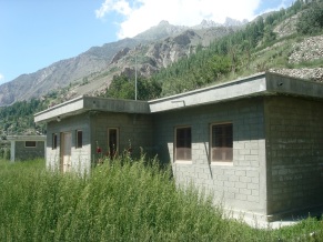A school at Attabad Bala that remained safer